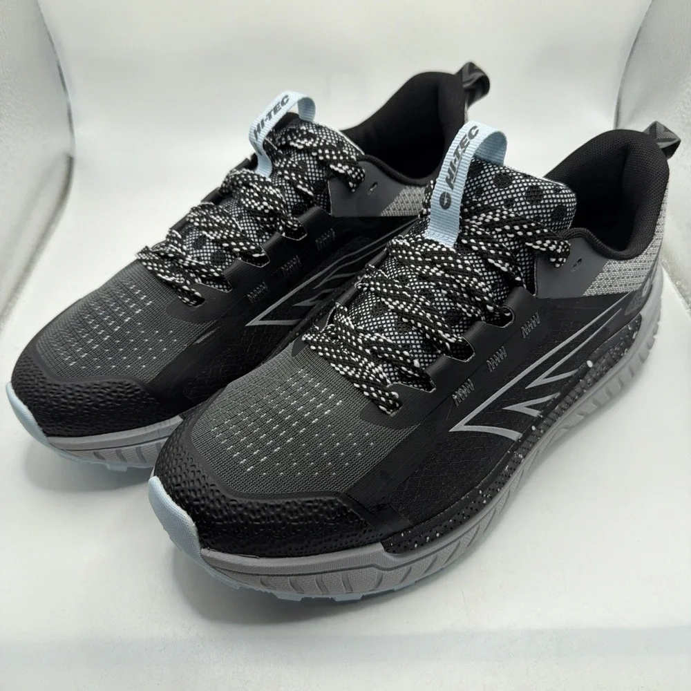 Hi-Tec Catalina II‎ Women's Trail Running Shoes Black Gray Athletic Sneakers-8